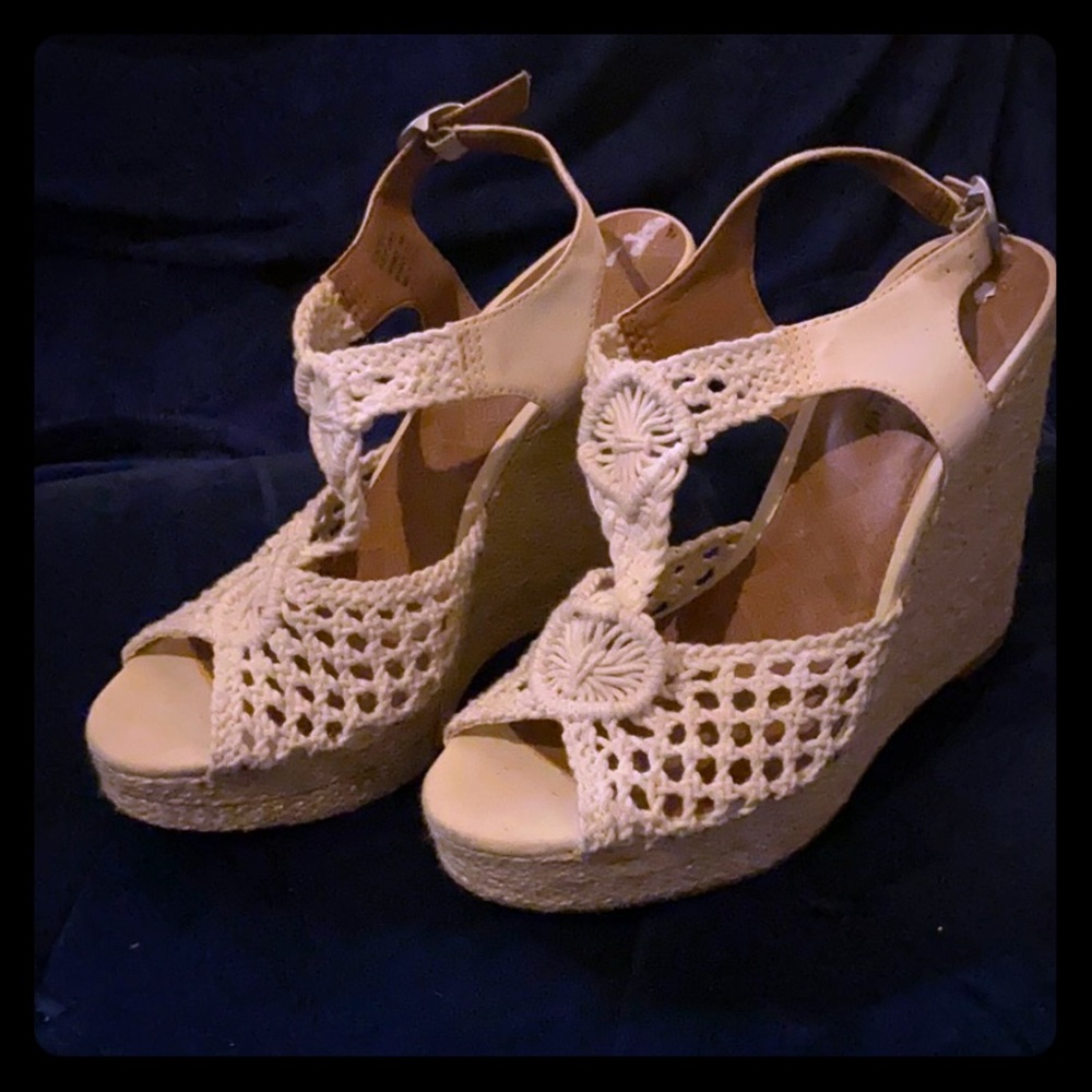 Lucy Brand Wedges (Like New)